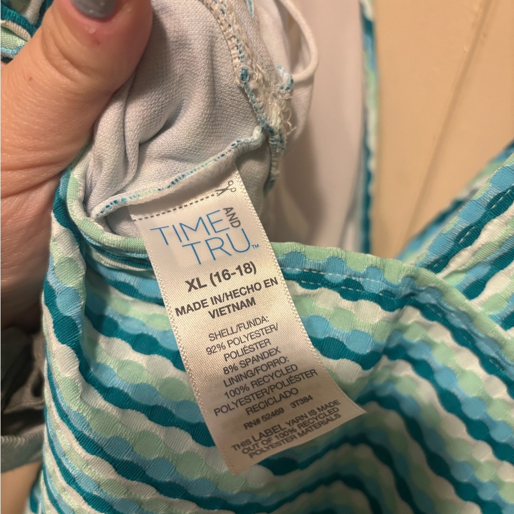 Time and Tru Swimsuit - NEW NWT size XL - Picture 5 of 8